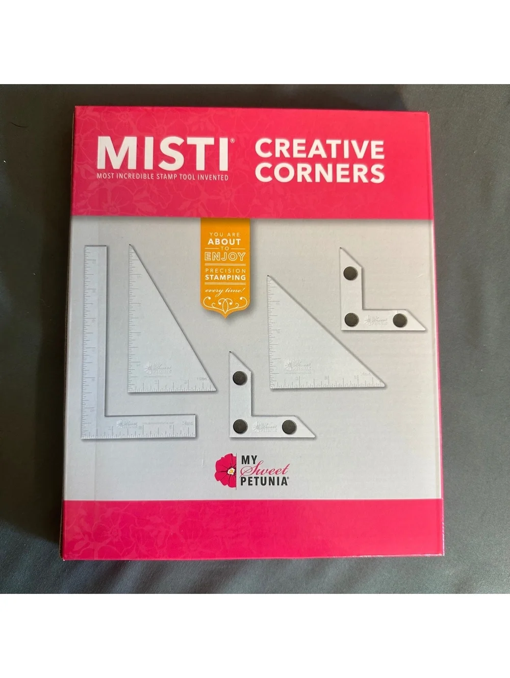MISTI Creative Corners My Sweet Petunia
